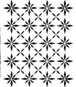 Stencil   25×35cm R014