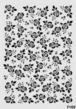 Stencil   25×35cm F169