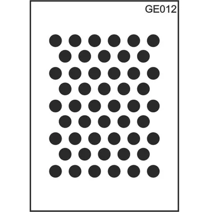 Stencil  21×30cm GE012