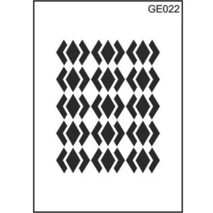 Stencil  21×30cm GE022