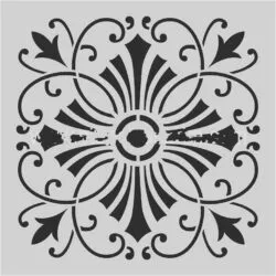 Stencil   25×25cm KA049