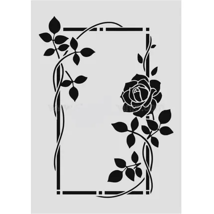 Stencil  21×30cm F055