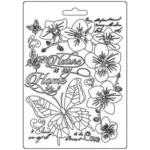 Καλούπι εύκαμπτο A5, 15x21cm, Stamperia, Nature is my home