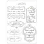 &Kappa;&alpha;&lambda;&omicron;ύ&pi;&iota; &epsilon;ύ&kappa;&alpha;&mu;&pi;&tau;&omicron; A5, 15x21cm, Stamperia, Alice in Wonderland Cards