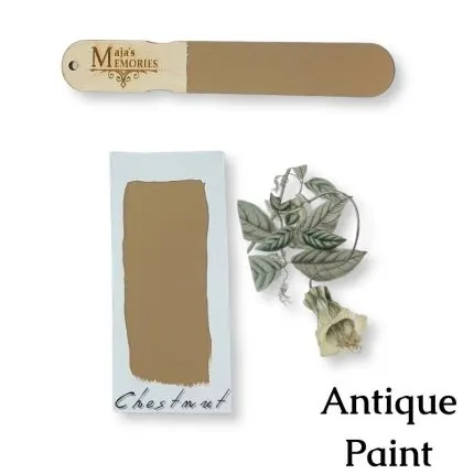 Χρώμα-εφέ πατίνας Antique Paint Maja’s Memories, 150ml, Chestnut