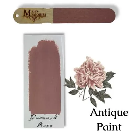 Χρώμα-εφέ πατίνας Antique Paint Maja’s Memories, 150ml, Damask Rose