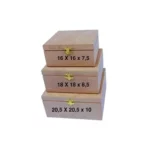 &Kappa;&omicron;&upsilon;&tau;ί &tau;&epsilon;&tau;&rho;ά&gamma;&omega;&nu;&omicron; mdf 20,5x20,5x10cm