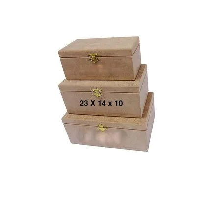Κουτί ορθογώνιο mdf 26x17x11cm