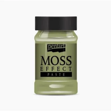 Moss effect paste (εφέ βρύα), Light Green 100 ml, Pentart