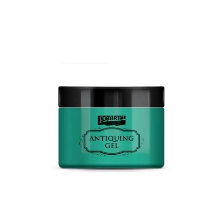 Antiquing Gel Pentart 150ml, Patina Green