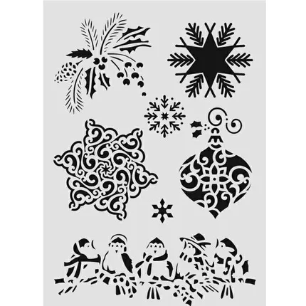 Stencil  21×30cm S228