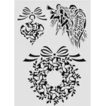 Stencil  21&times;30cm S226