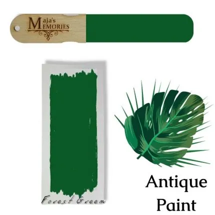 Χρώμα-εφέ πατίνας Antique Paint Maja’s Memories, 150ml, Forest Green