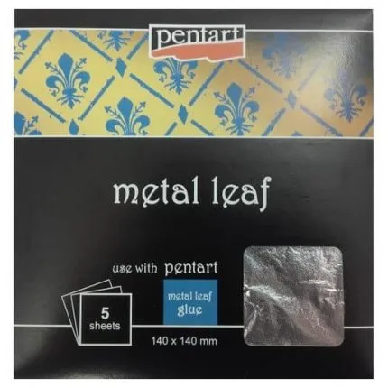 Μεταλλικά Φύλλα Pentart Silver