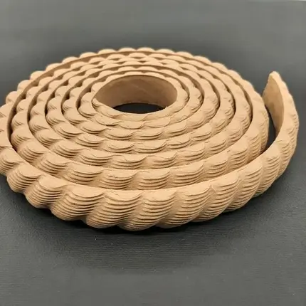 Ξυλόγλυπτη Τρέσα Εύκαμπτη 215x2cm