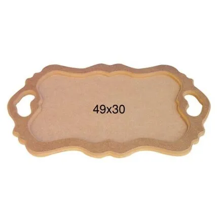 Δίσκος απο Mdf 49x30cm