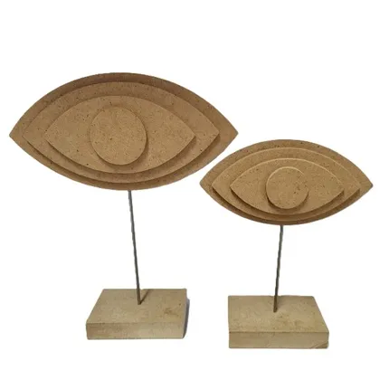 Μάτι με βάση mdf