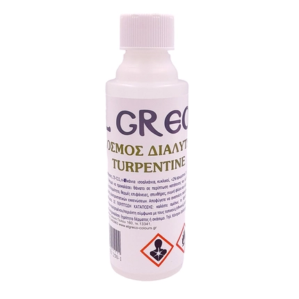 Άοσμος διαλύτης turpentine El-Greco 250ml