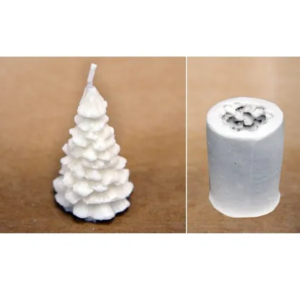 Καλούπι σιλικόνης χριστουγεννιάτικο δέντρο 8cm