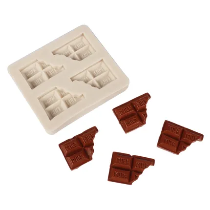 Καλούπι σιλικόνης, Σοκολάτες, 7x6x1cm