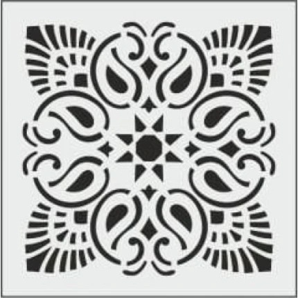 Stencil 25×25cm K053
