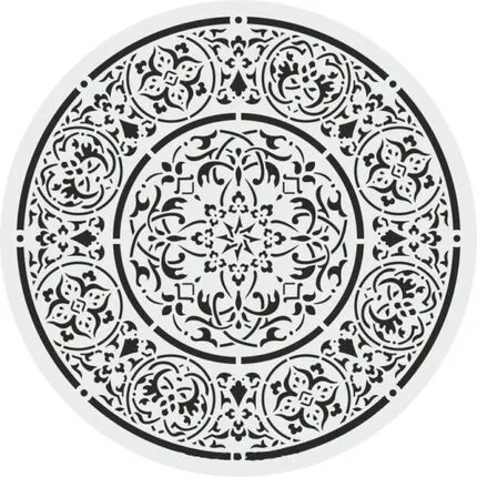 Stencil 30×30cm YU084