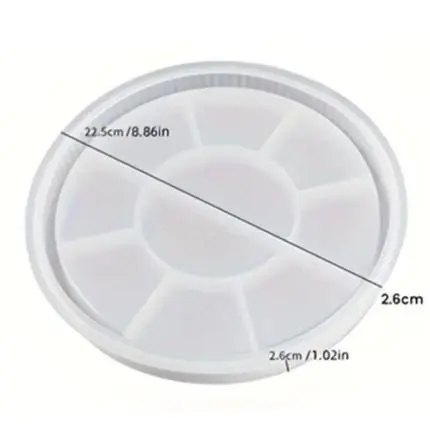 Καλούπι σιλικόνης, Πιατέλα στρογγυλή, 22.5cm