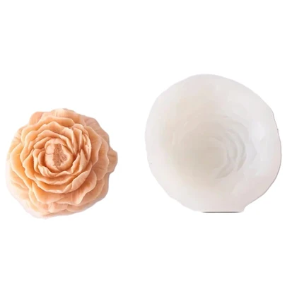 Καλούπι σιλικόνης, Παιώνια Medium, 7.2×3.1cm