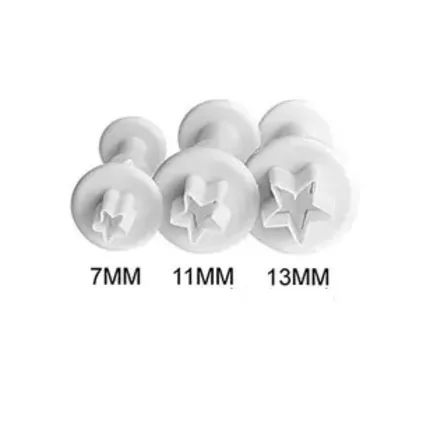 Κουπάτ-σφραγίδες με λαβή Αστέρια ΣΕΤ3