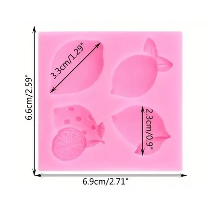 Καλούπι σιλικόνης, Λεμόνια, 6.9x6.6cm