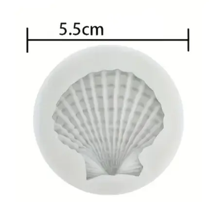 Καλούπι σιλικόνης, Κοχύλι, 5.5cm