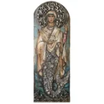 Ριζόχαρτο Holly Mary The Mermaid by Chris Leloudis 25x65cm