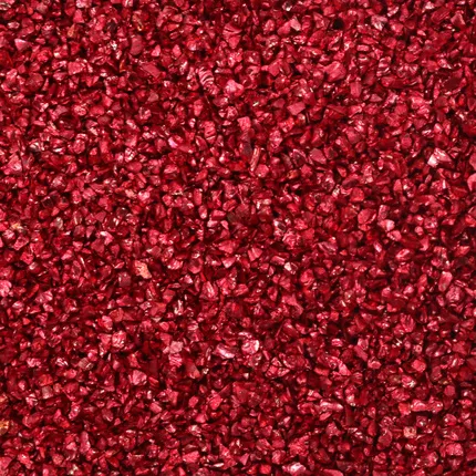 Γυάλινες ψηφίδες χωρίς τρύπα, μεταλλικό κόκκινο, 1.5–2mm, 50gr