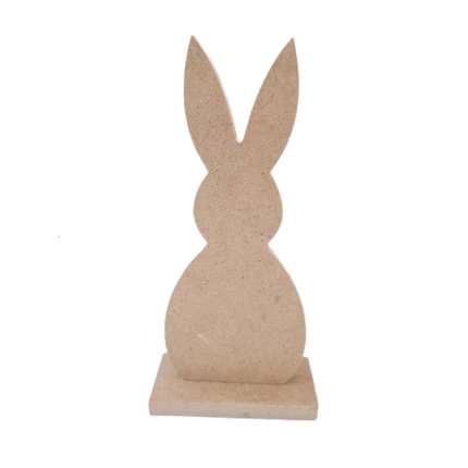 Κουνέλι επιτραπέζιο με βάση mdf 12mm 8,5x20cm