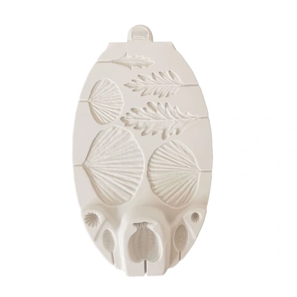 Καλούπι σιλικόνης, Πέταλα και φύλλα παπαρούνες 10,8x18,5cm