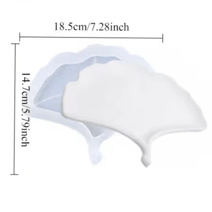 Καλούπι σιλικόνης, Φύλλο-πιατέλα, 18.5×14.7cm