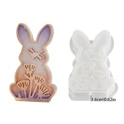 Καλούπι σιλικόνης, Κουνέλι 13x8.3x1.6cm