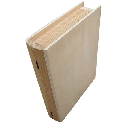 Ξύλινο κουτί βιβλίο 25x19x5cm
