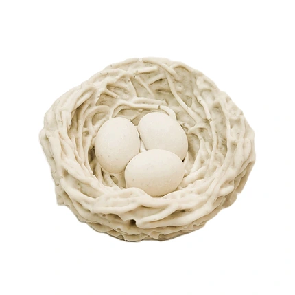 Πολυεστερικό Φωλιά με αυγά 8.5x3.5cm